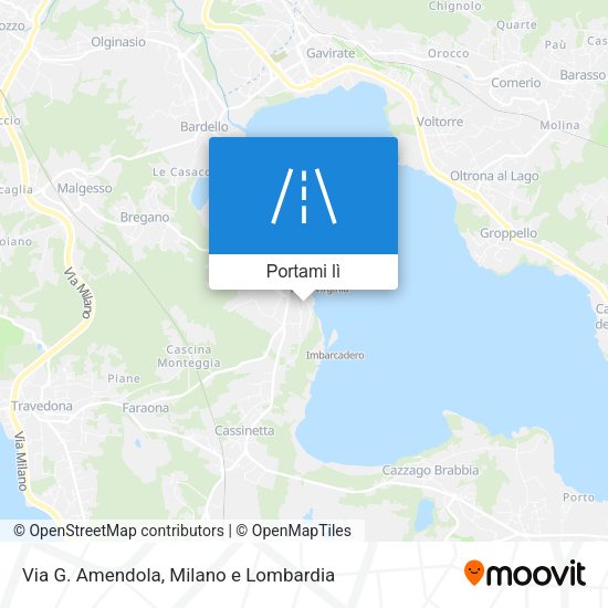 Mappa Via G. Amendola