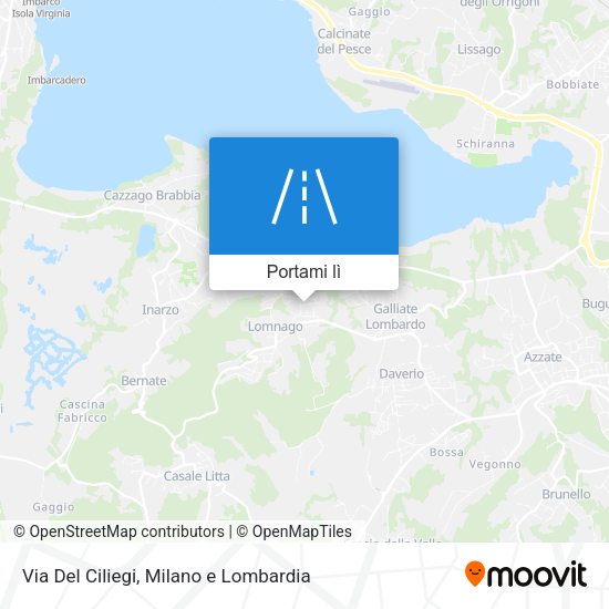 Mappa Via Del Ciliegi