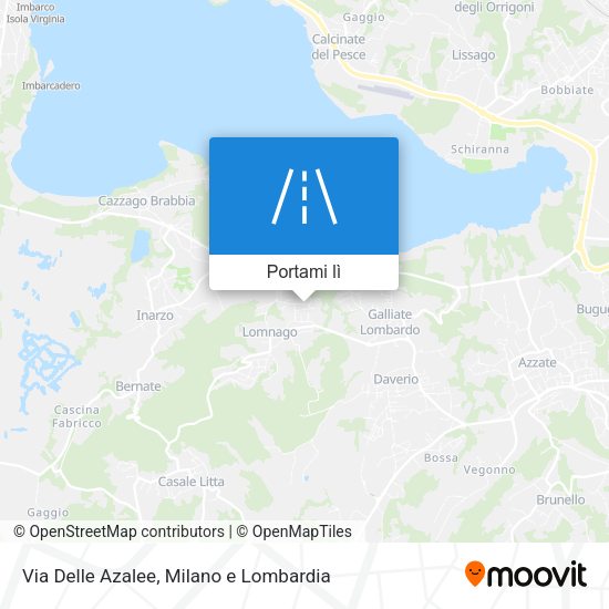 Mappa Via Delle Azalee