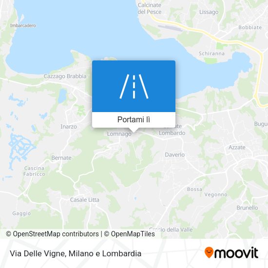 Mappa Via Delle Vigne