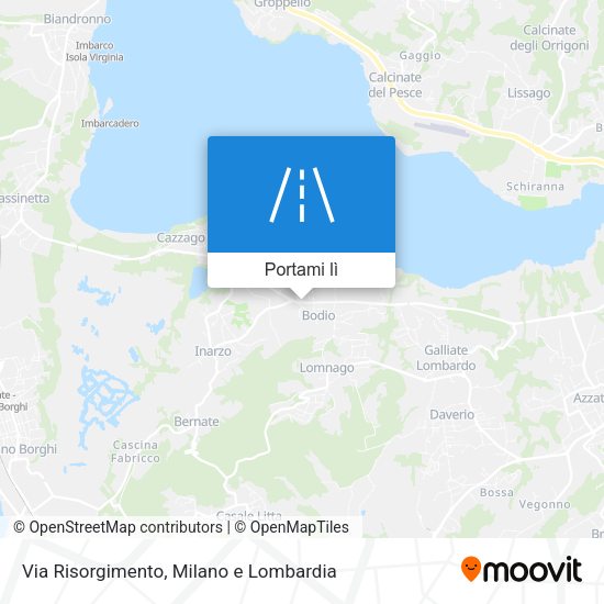 Mappa Via Risorgimento