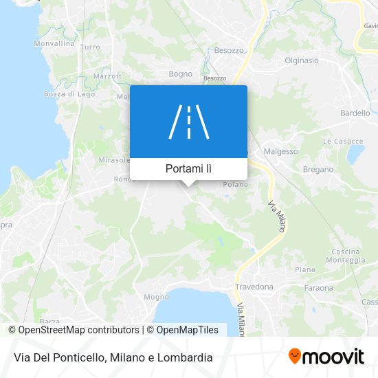 Mappa Via Del Ponticello