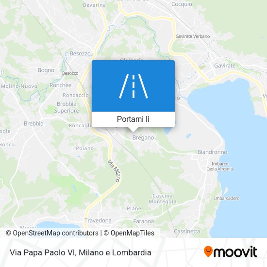 Mappa Via Papa Paolo VI