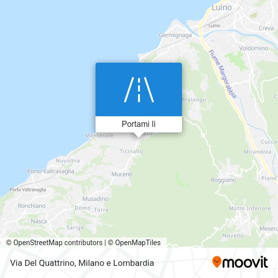 Mappa Via Del Quattrino