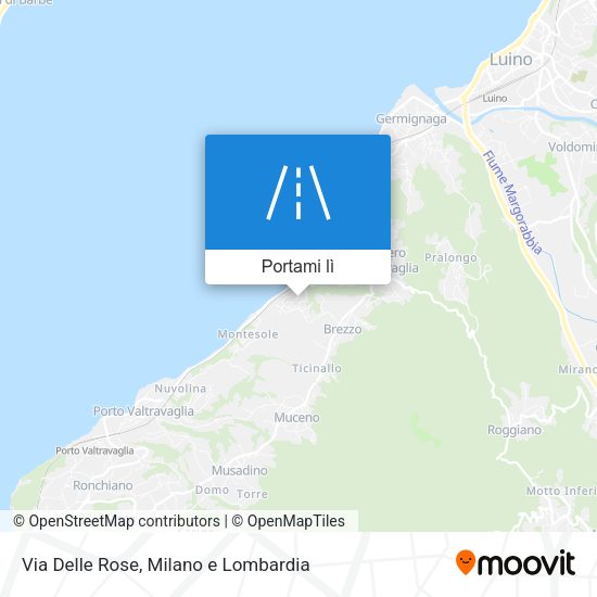 Mappa Via Delle Rose
