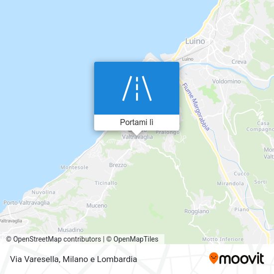 Mappa Via Varesella