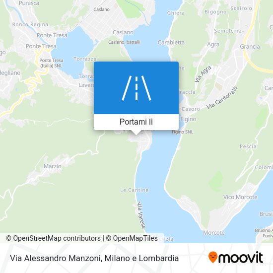 Mappa Via Alessandro Manzoni