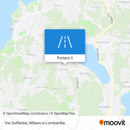 Mappa Via Solferino