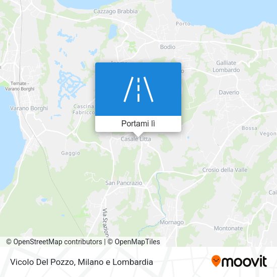 Mappa Vicolo Del Pozzo