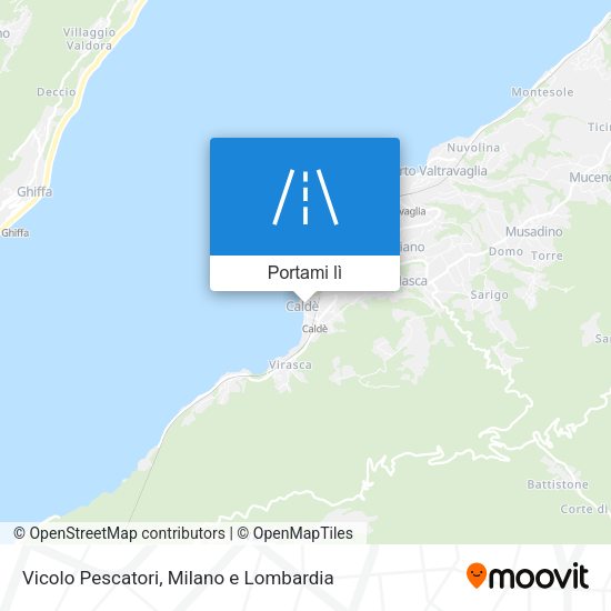 Mappa Vicolo Pescatori