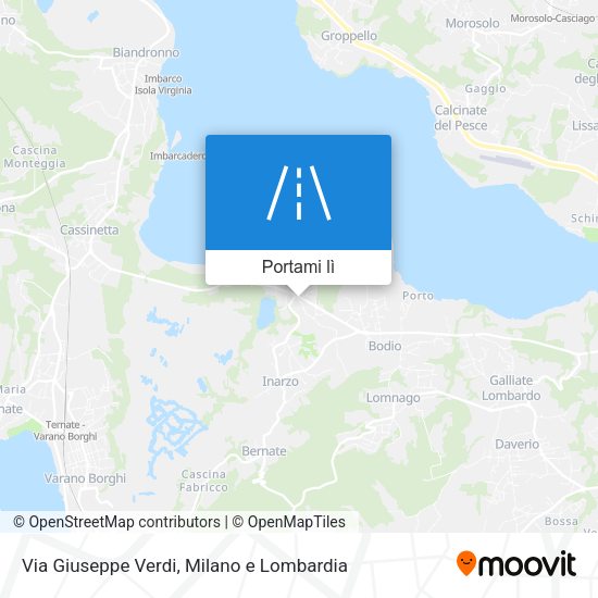 Mappa Via Giuseppe Verdi