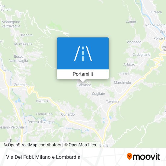 Mappa Via Dei Fabi