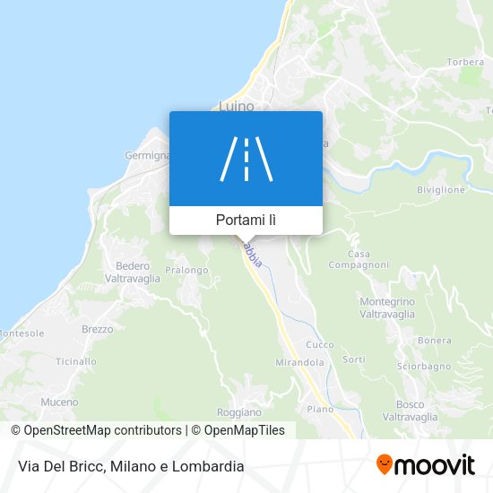 Mappa Via Del Bricc