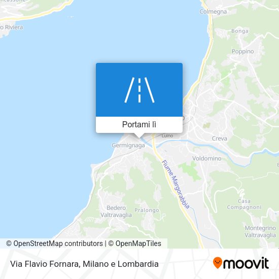 Mappa Via Flavio Fornara