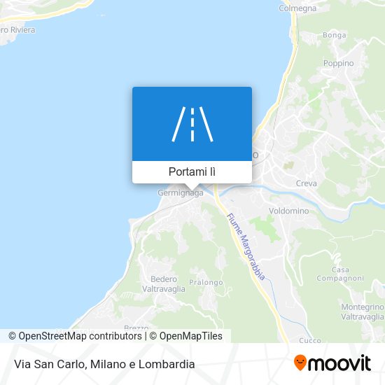 Mappa Via San Carlo