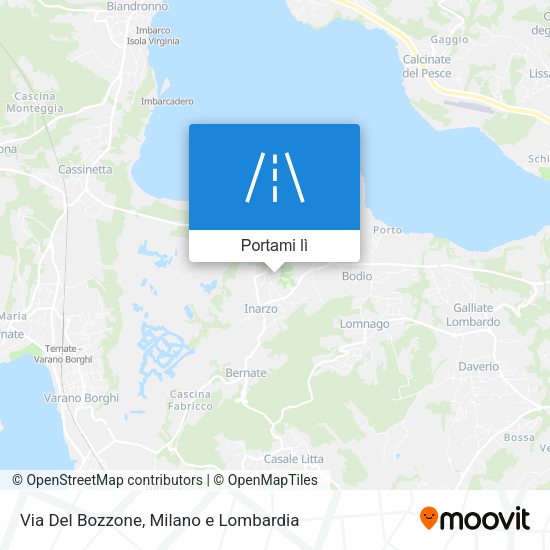 Mappa Via Del Bozzone