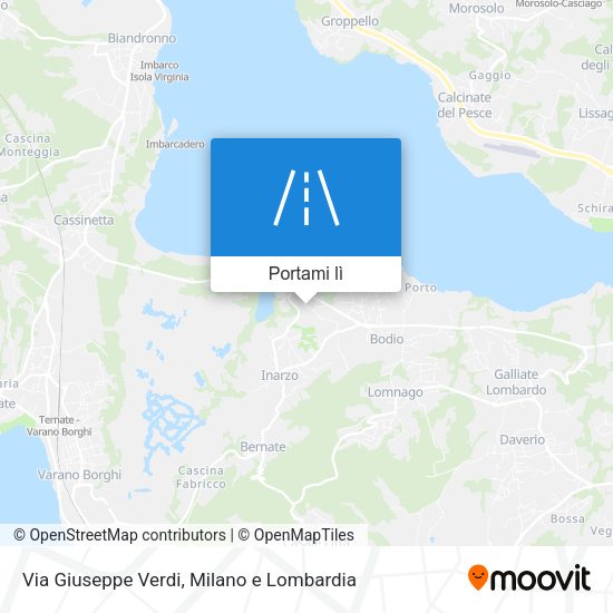 Mappa Via Giuseppe Verdi