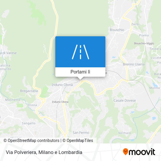 Mappa Via Polveriera
