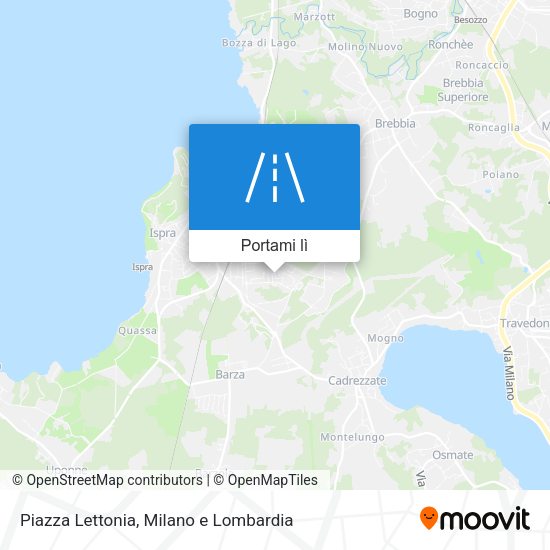 Mappa Piazza Lettonia