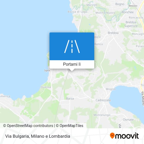 Mappa Via Bulgaria