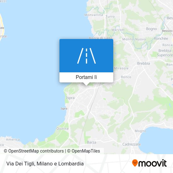 Mappa Via Dei Tigli