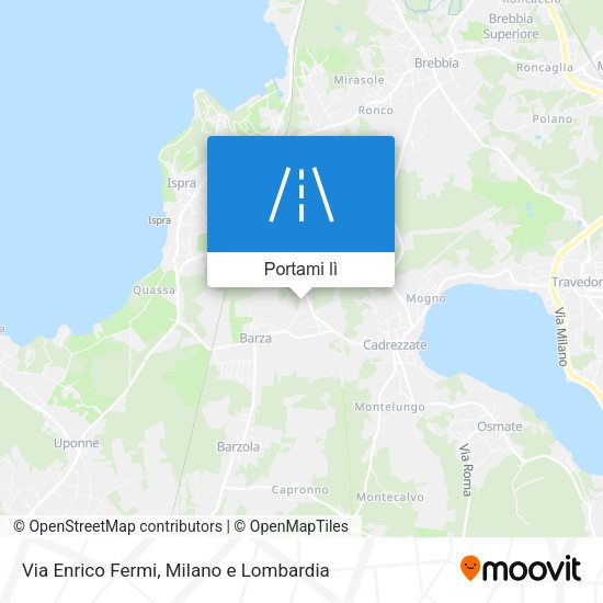 Mappa Via Enrico Fermi