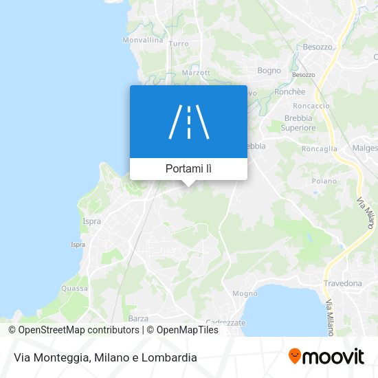 Mappa Via Monteggia