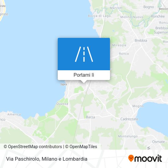 Mappa Via Paschirolo