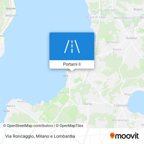 Mappa Via Roncaggio