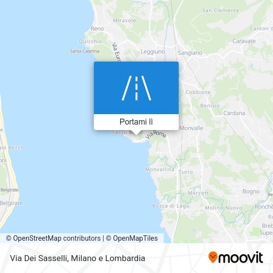 Mappa Via Dei Sasselli