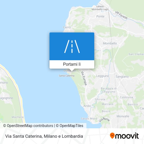 Mappa Via Santa Caterina