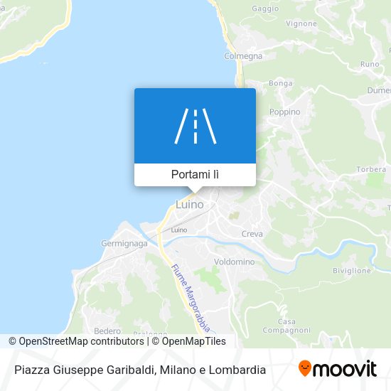 Mappa Piazza Giuseppe Garibaldi