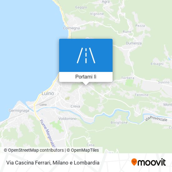 Mappa Via Cascina Ferrari