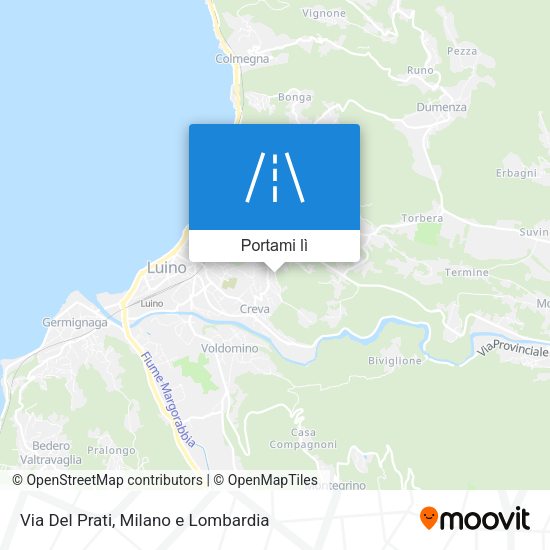 Mappa Via Del Prati