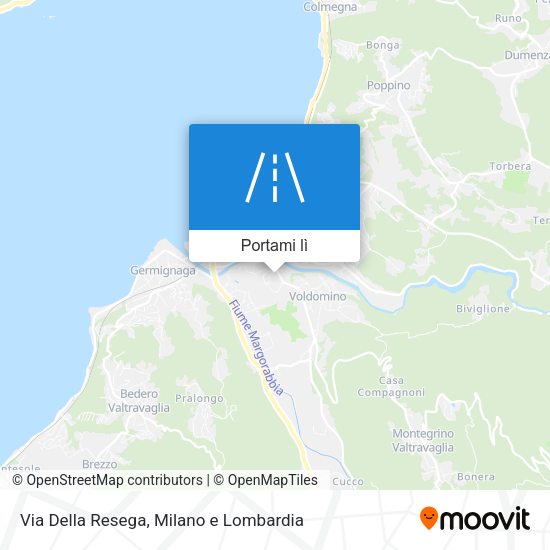 Mappa Via Della Resega