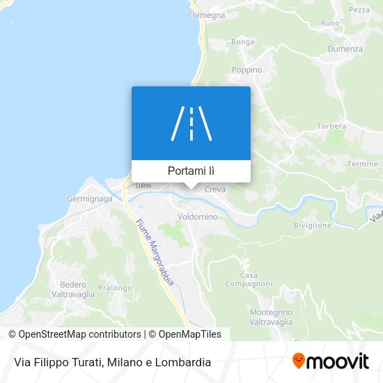 Mappa Via Filippo Turati