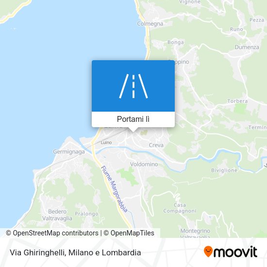 Mappa Via Ghiringhelli