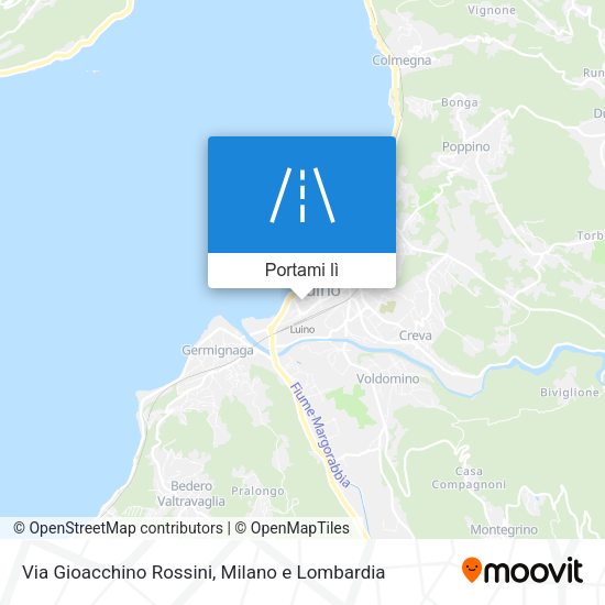Mappa Via Gioacchino Rossini