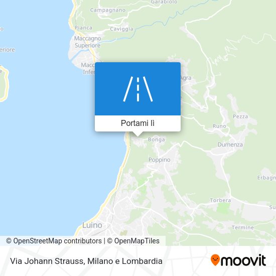 Mappa Via Johann Strauss