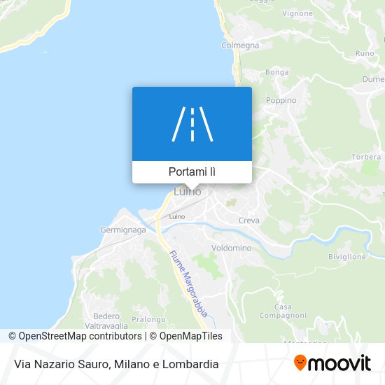 Mappa Via Nazario Sauro