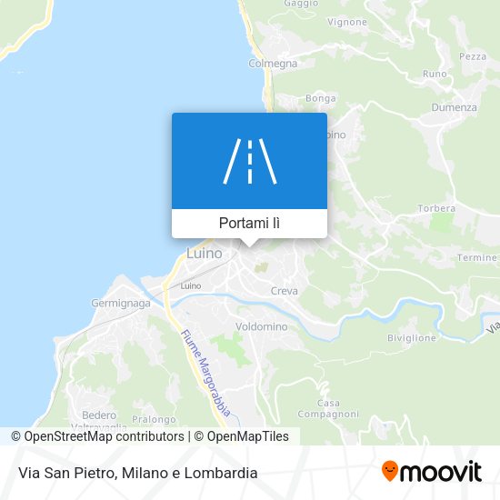 Mappa Via San Pietro