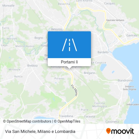 Mappa Via San Michele