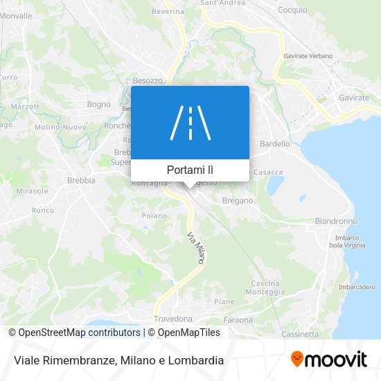 Mappa Viale Rimembranze