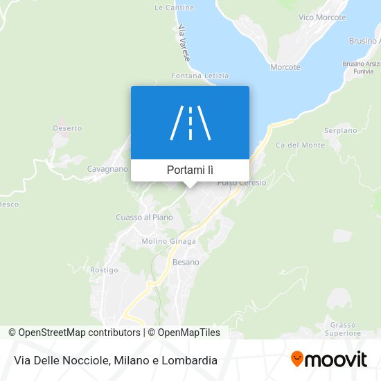 Mappa Via Delle Nocciole