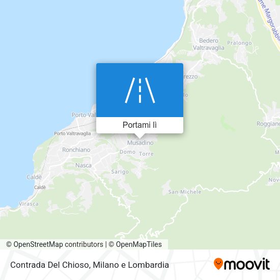 Mappa Contrada Del Chioso