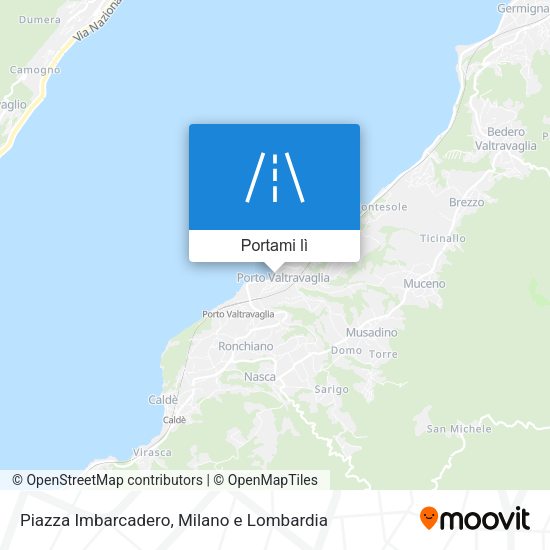 Mappa Piazza Imbarcadero