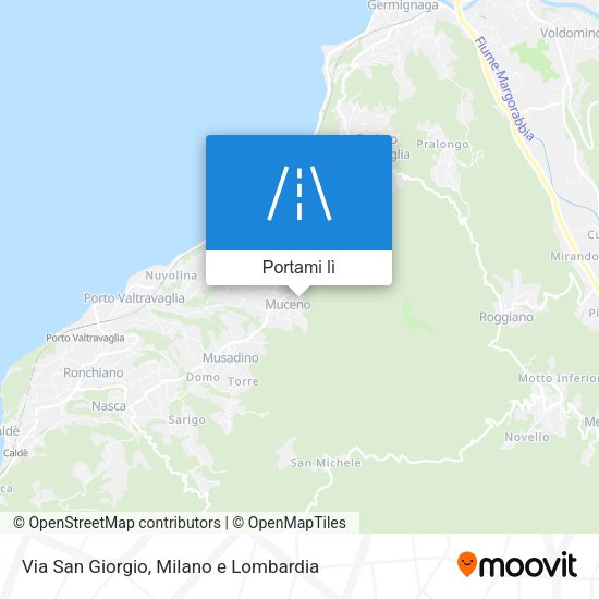Mappa Via San Giorgio