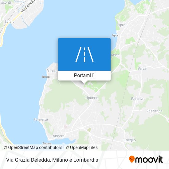 Mappa Via Grazia Deledda
