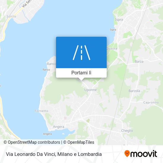 Mappa Via Leonardo Da Vinci