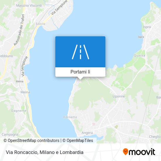 Mappa Via Roncaccio